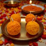 Scented Laddu Candle