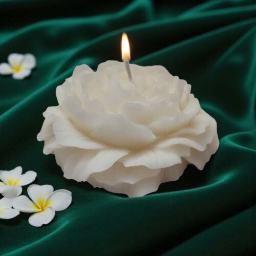 Scented White Rose Candle